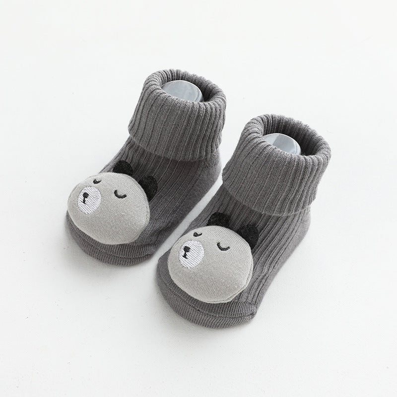 Chaussettes Antidérapantes pour Bébé - Semelles Adhérentes
