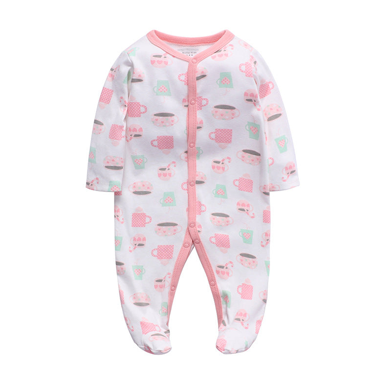 Cotton one-piece clothes baby clothes 