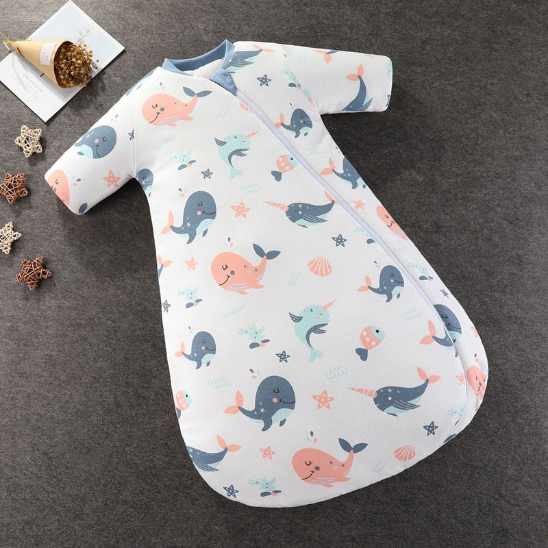 Gigoteuse Anti-Coup de Pied Bébé - Coton Pur Automne Hiver