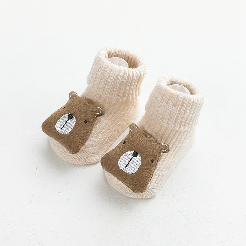 Chaussettes Antidérapantes pour Bébé - Semelles Adhérentes